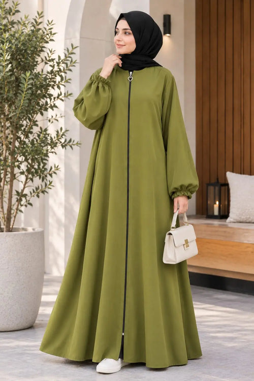 Georgette Plain Classic Abaya