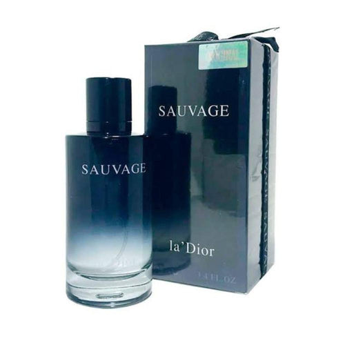 Premium Men's Woody Spicy Perfume 100ml Black Blue Bottle