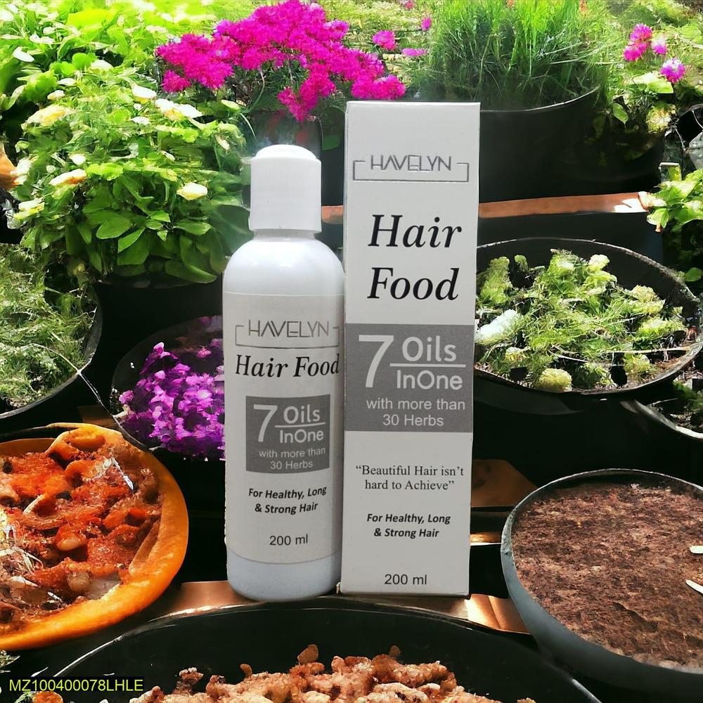 Hair Food Oil 200ml 7 Oils In One for Healthy Long Hair
