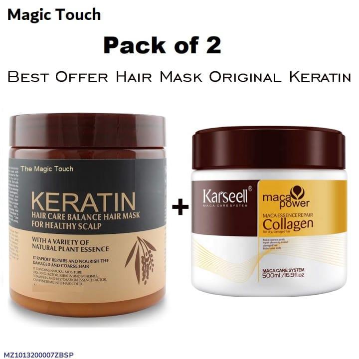 Hair Mask Pack of 2 for Dry Damaged Hair Pakistan