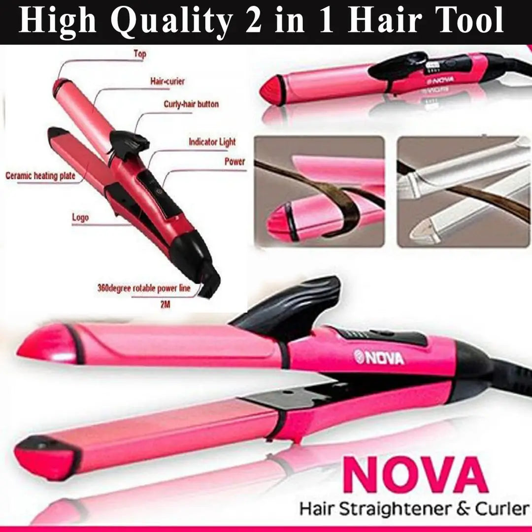 2 In 1 Hair Straightener