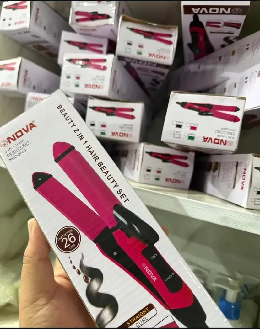 2 In 1 Hair Straightener