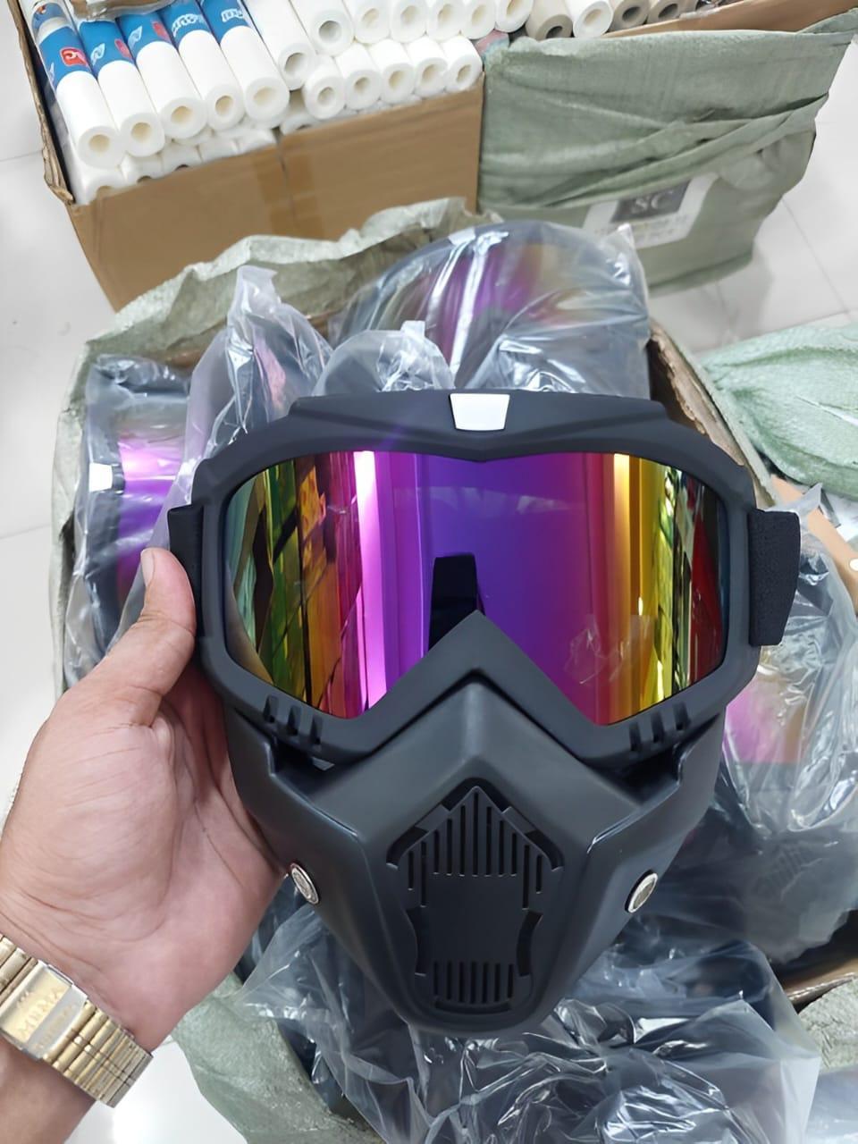 Premium Off-Road Goggle Mask ABS Material Pakistan