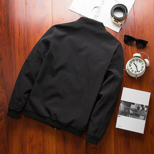 Men's Baseball Jacket Premium Lightweight Casual Outerwear