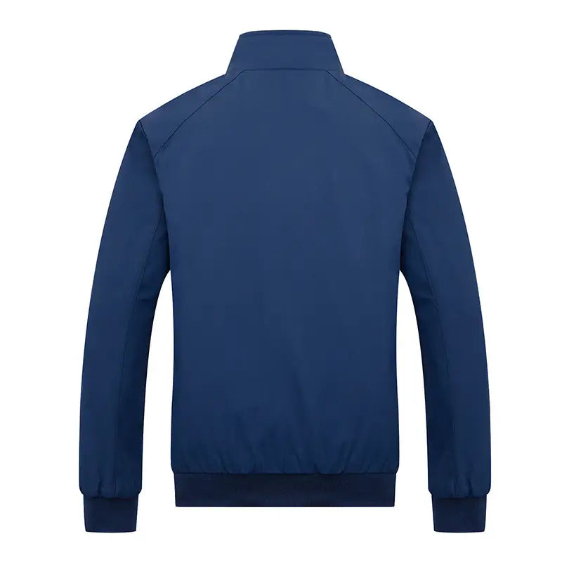 Men's Black Slim Fit Casual Jacket Autumn Winter