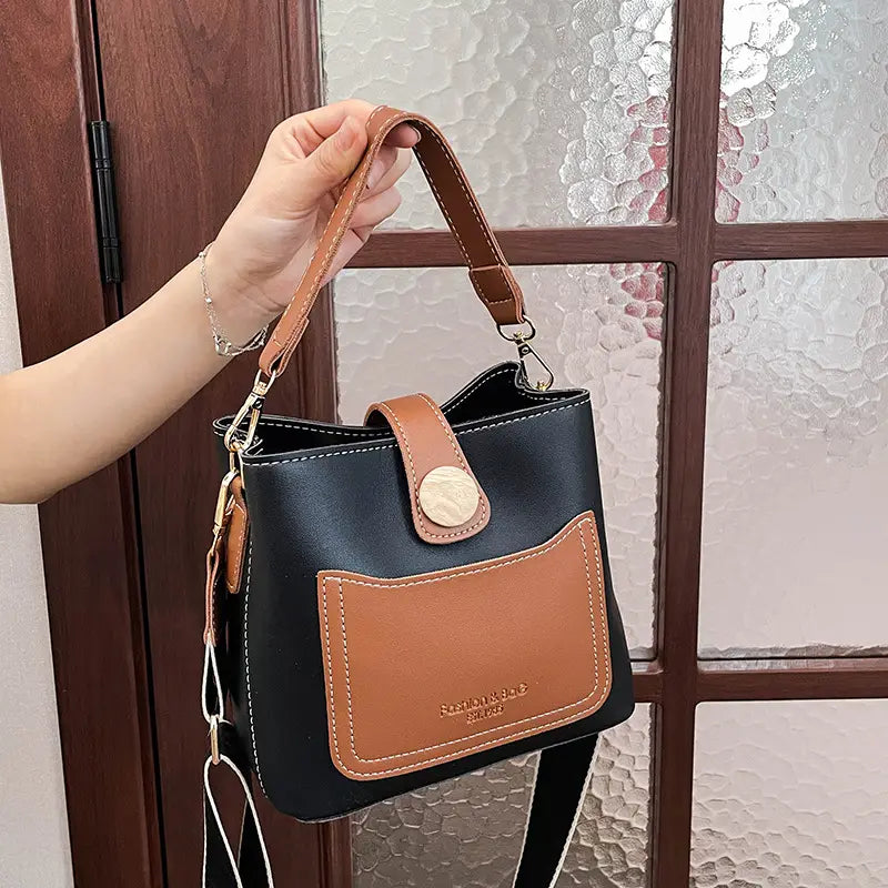 Off-white Khaki Crossbody Bag for Women with Removable Strap
