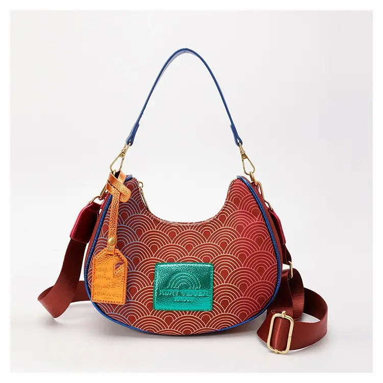 Gradient Dumpling Shoulder Bag for Women