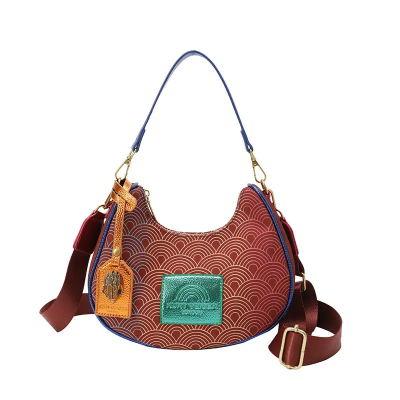 Gradient Dumpling Shoulder Bag for Women