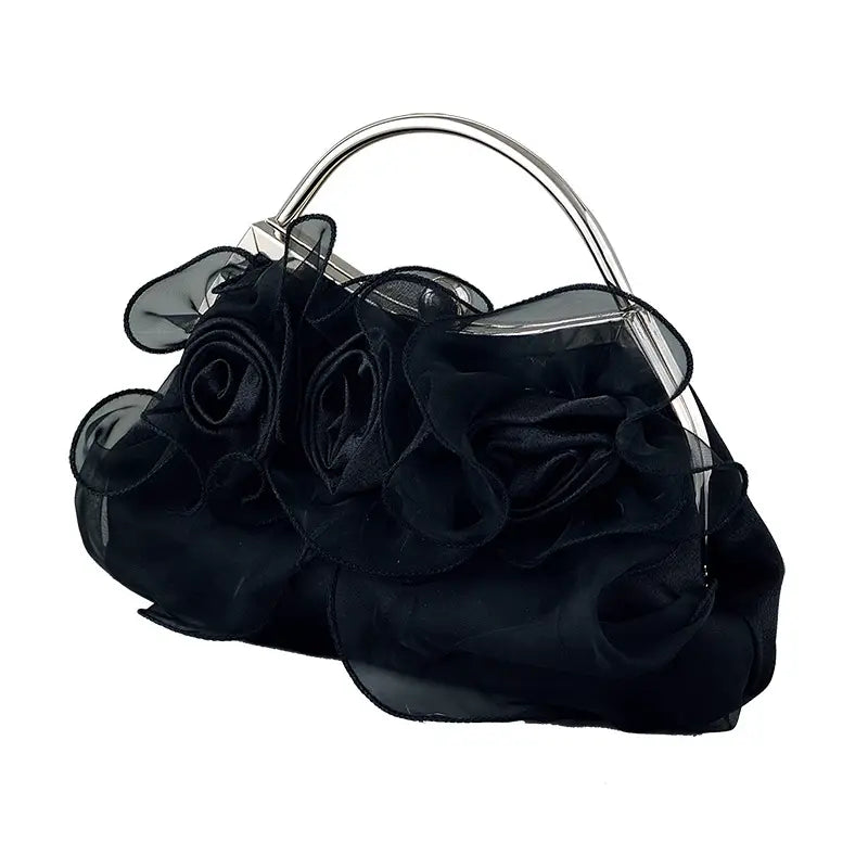White Rose Handbag for Weddings Parties Pakistan