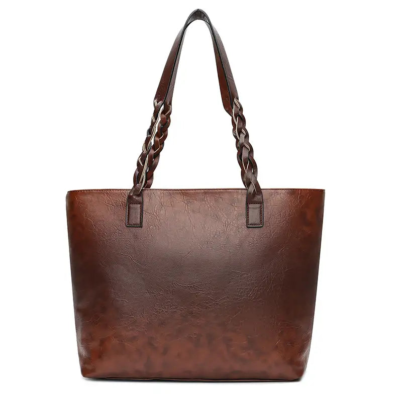 Women's Brown Tassel Shoulder Bag Premium Quality