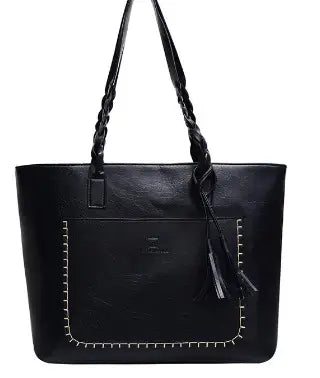 Women's Brown Tassel Shoulder Bag Premium Quality