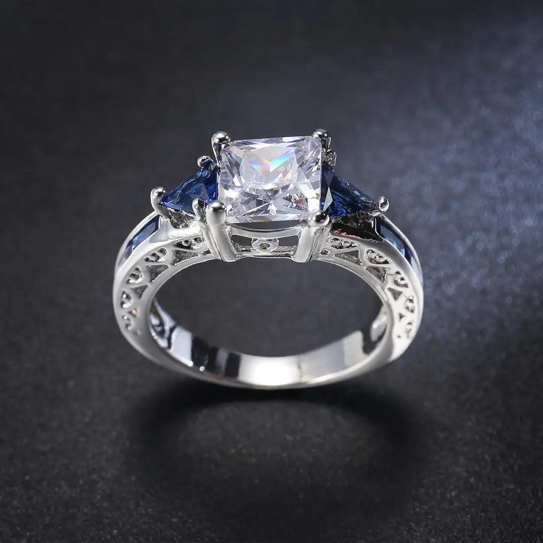 Zircon Jewelry Ring for Women 7 Colors New