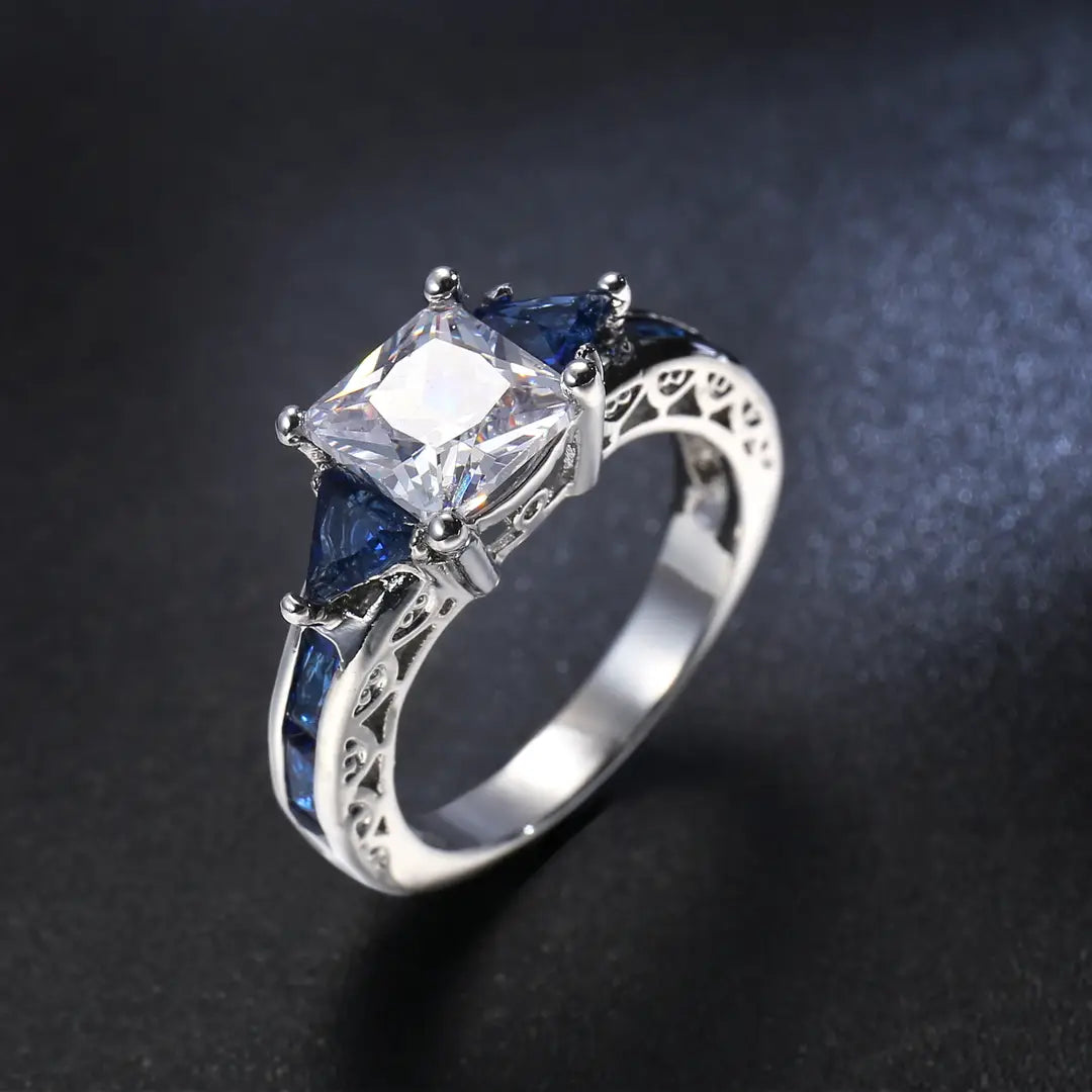 Zircon Jewelry Ring for Women 7 Colors New