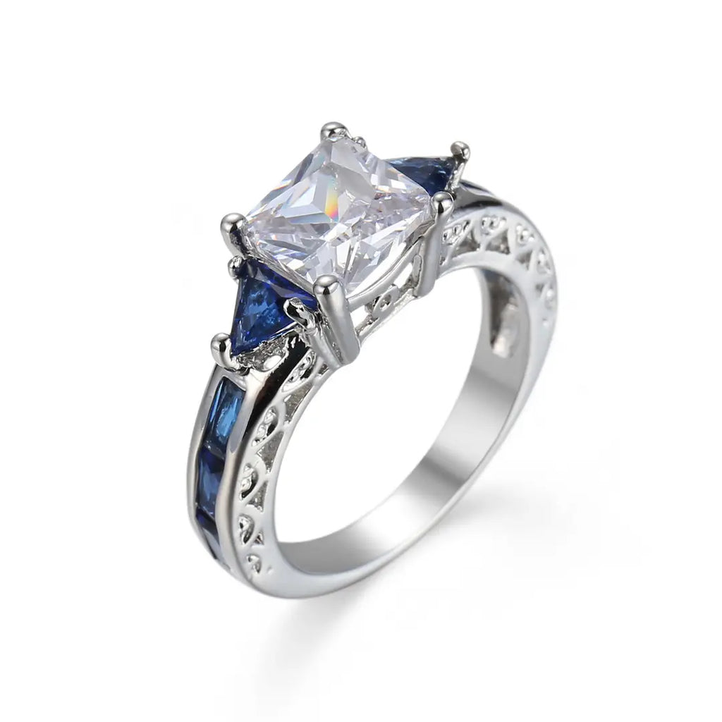 Zircon Jewelry Ring for Women 7 Colors New