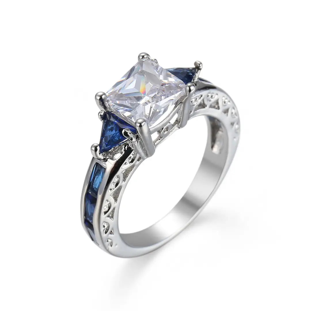 Zircon Jewelry Ring for Women 7 Colors New