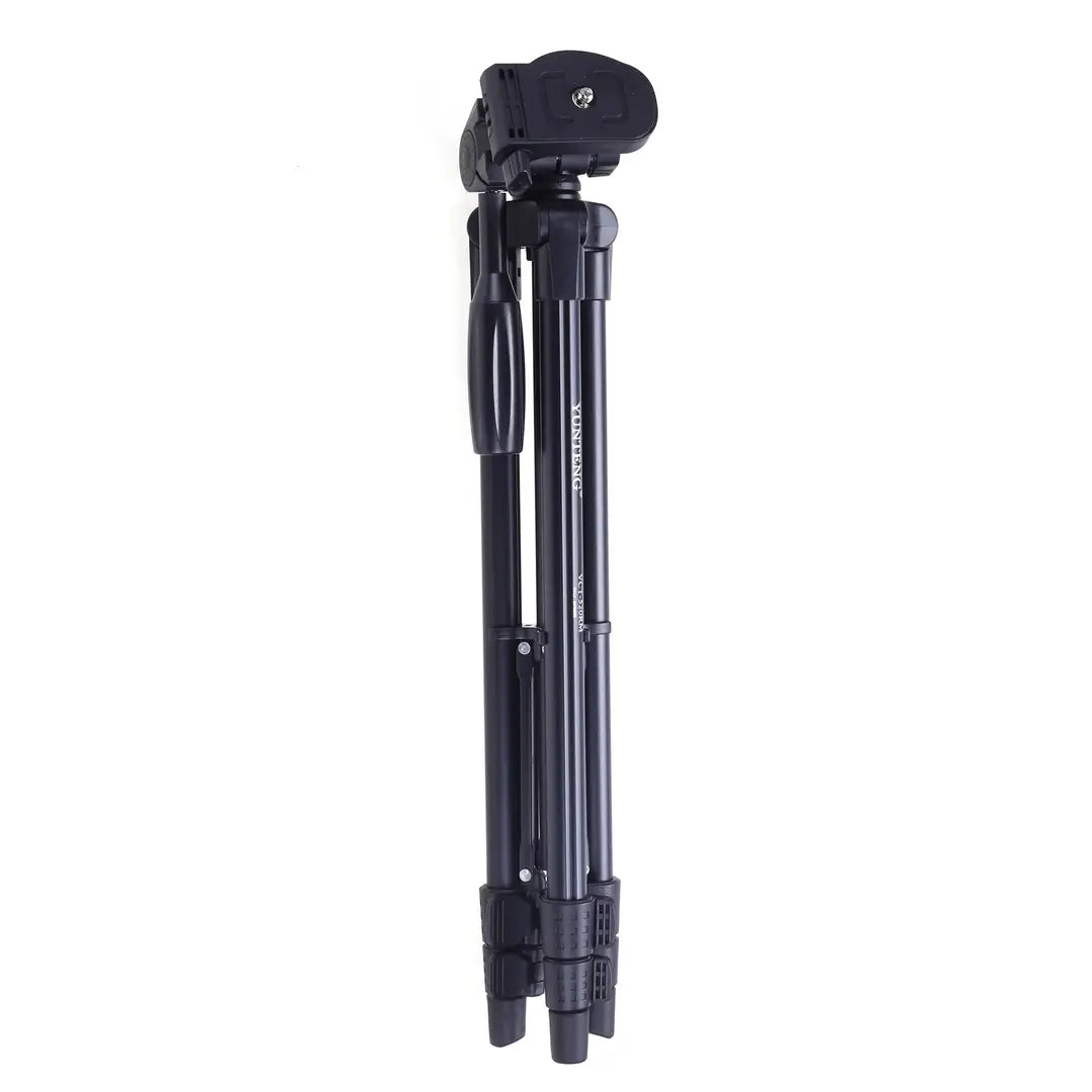 Yunteng Portable Tripod for Camera Phone Black Aluminum 1.25m