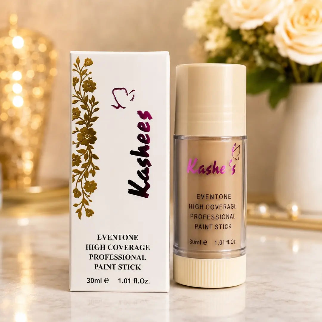Kashee's All In 1 Foundation, Fixer, Face Powder, Loose Powder, Paint Stick, 12 Pcs Lip Pencil Set, Hair Mask And Face Mask Deal, Pack Of 8