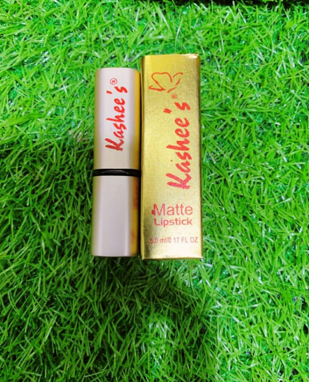 Kashee's Matte Lipstick - Bold Red 1 Pcs