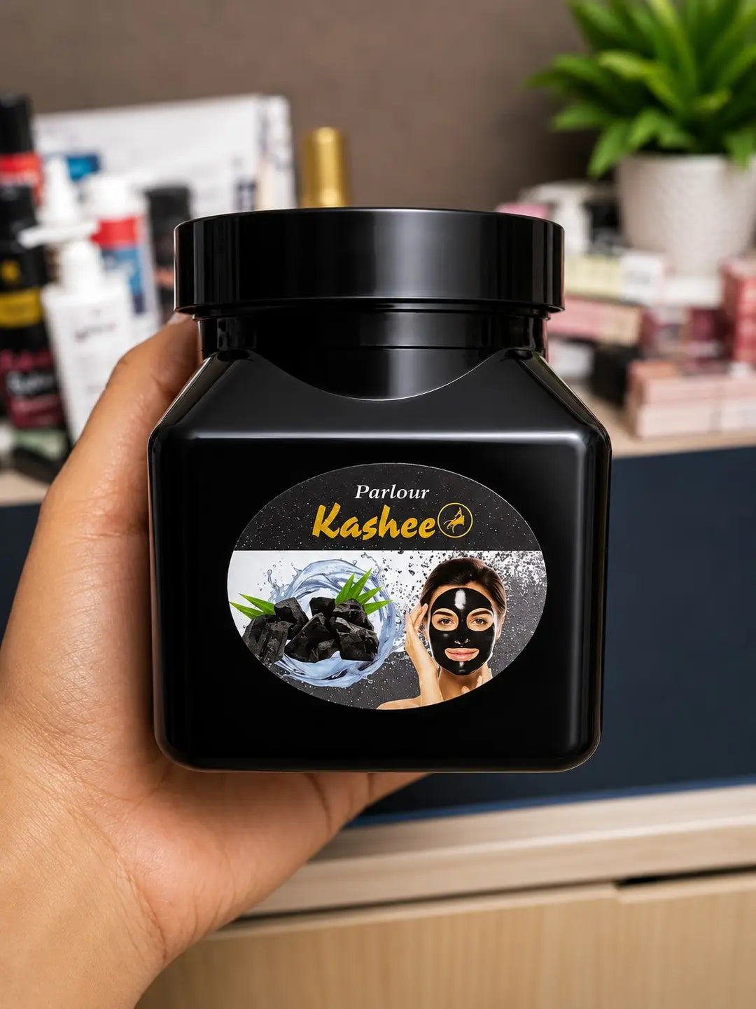 Kashee Charcoal Black Mask, 300Ml