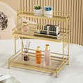 Metal Makeup Organizer 3-Tier Storage Rack