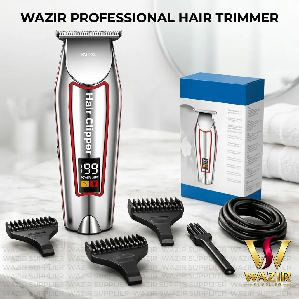 Wazir Professional Hair Trimmer 50ml Rechargeable Men