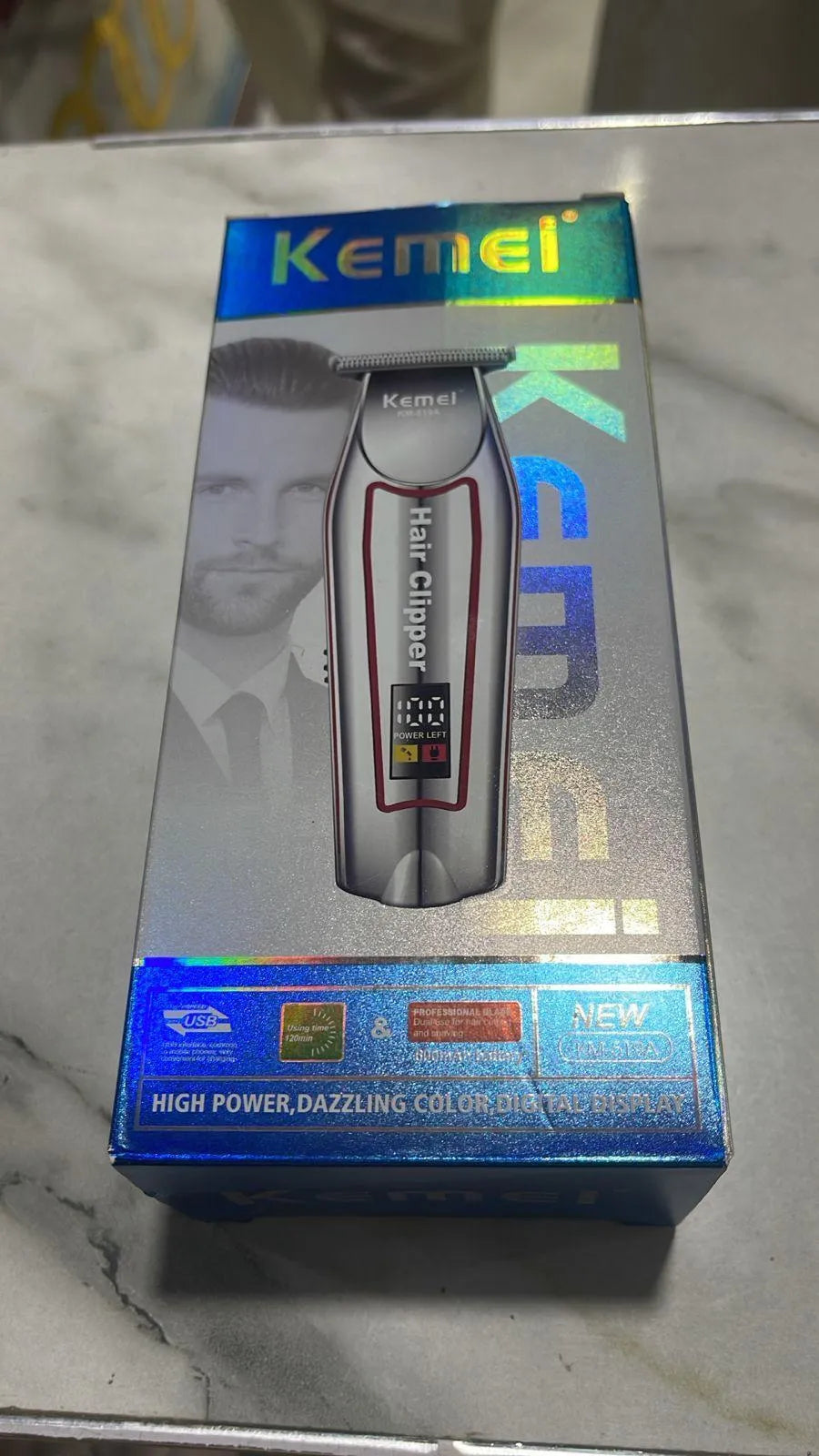 Wazir Professional Hair Trimmer 50ml Rechargeable Men