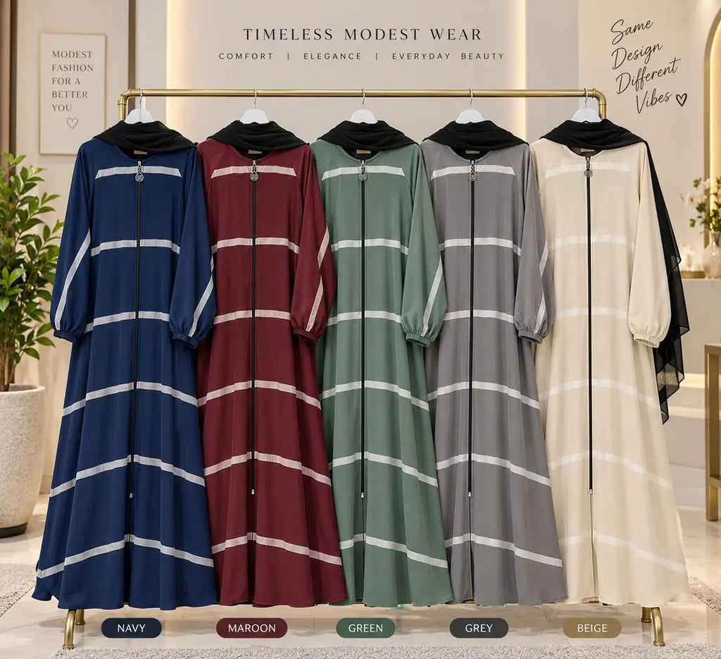 Nida Plain Classic Abaya