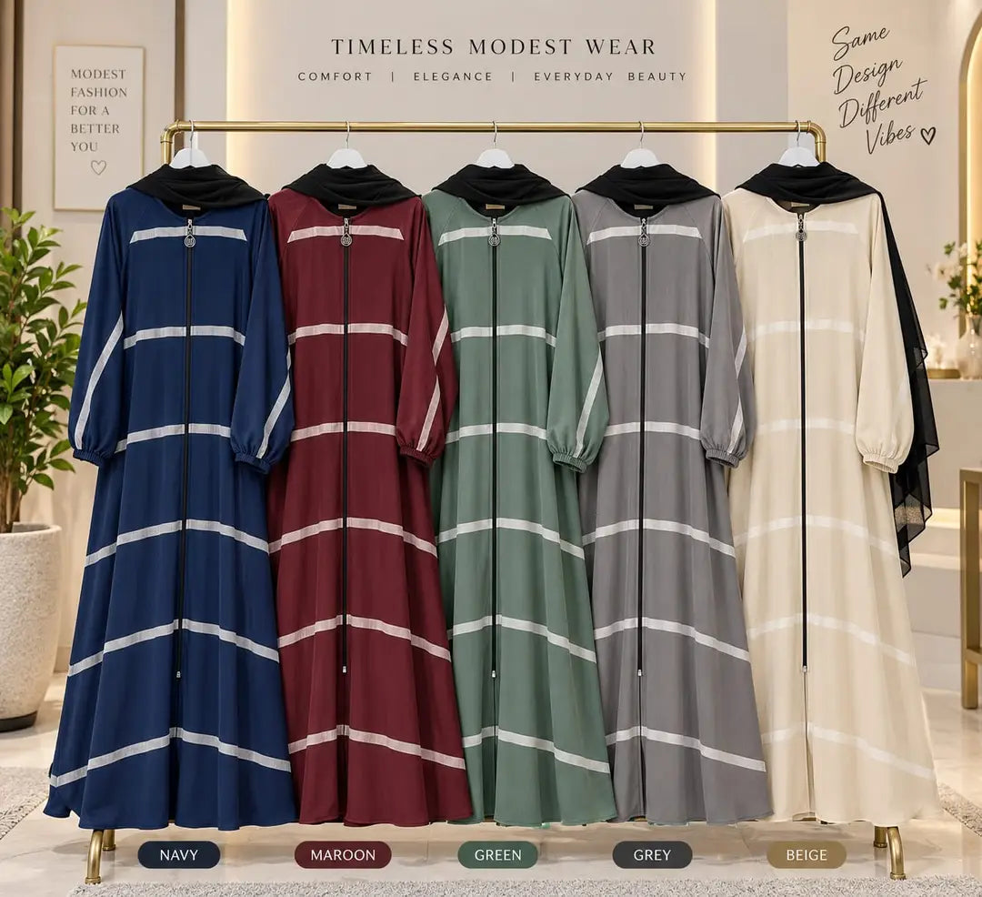 Nida Plain Classic Abaya