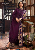 3 Pcs Women's Unstitched Embroidered Suit