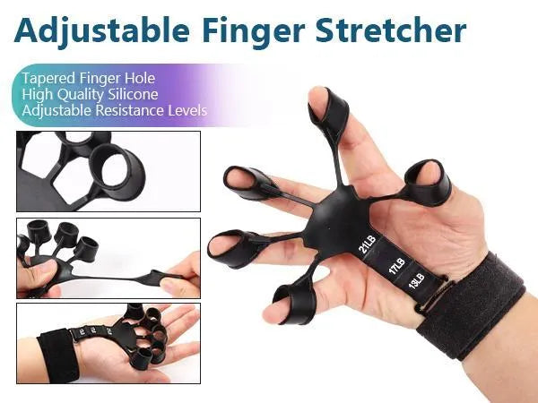 Adjustable Finger Exerciser for Hand Pain Relief