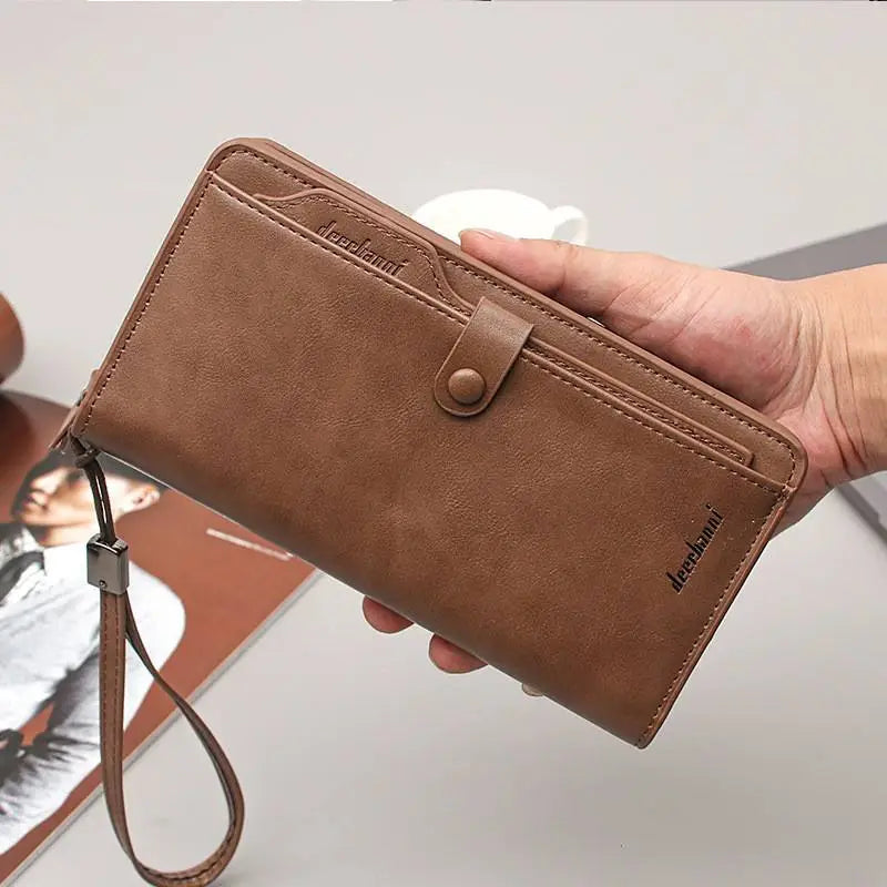 Baellerry Men’s Long Zipper Wallet