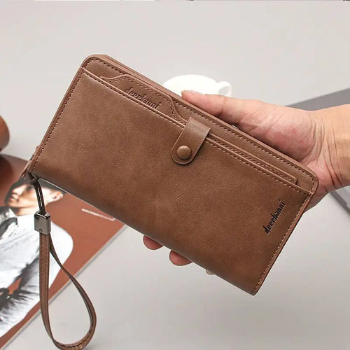 Baellerry Men’s Long Zipper Wallet