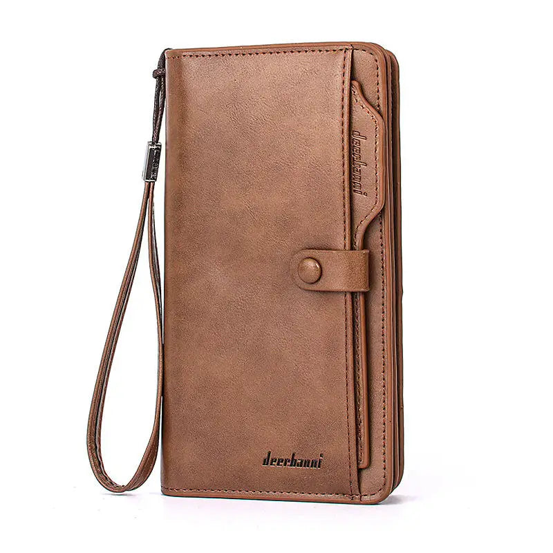 Baellerry Men’s Long Zipper Wallet