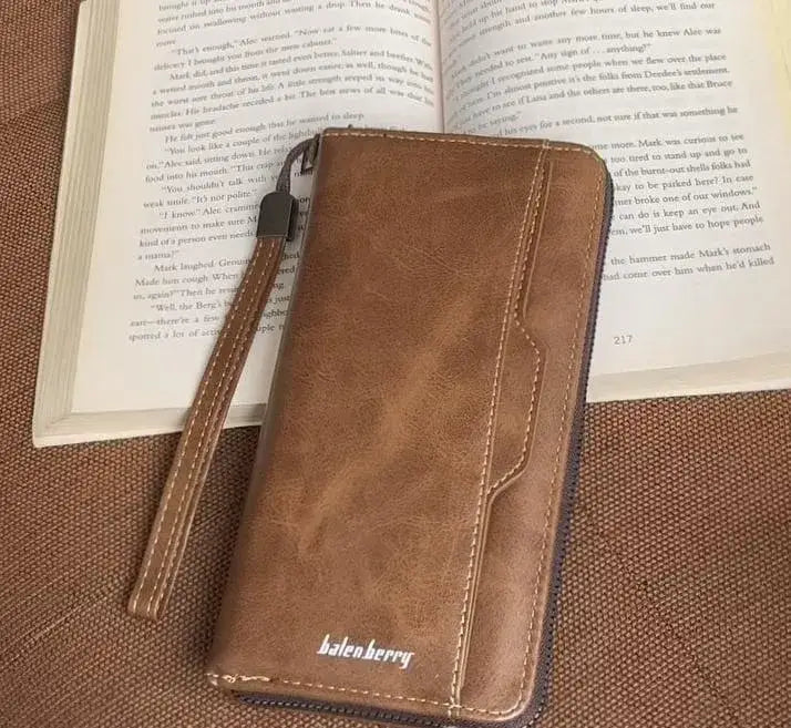 Baellerry Men’s Long Zipper Wallet