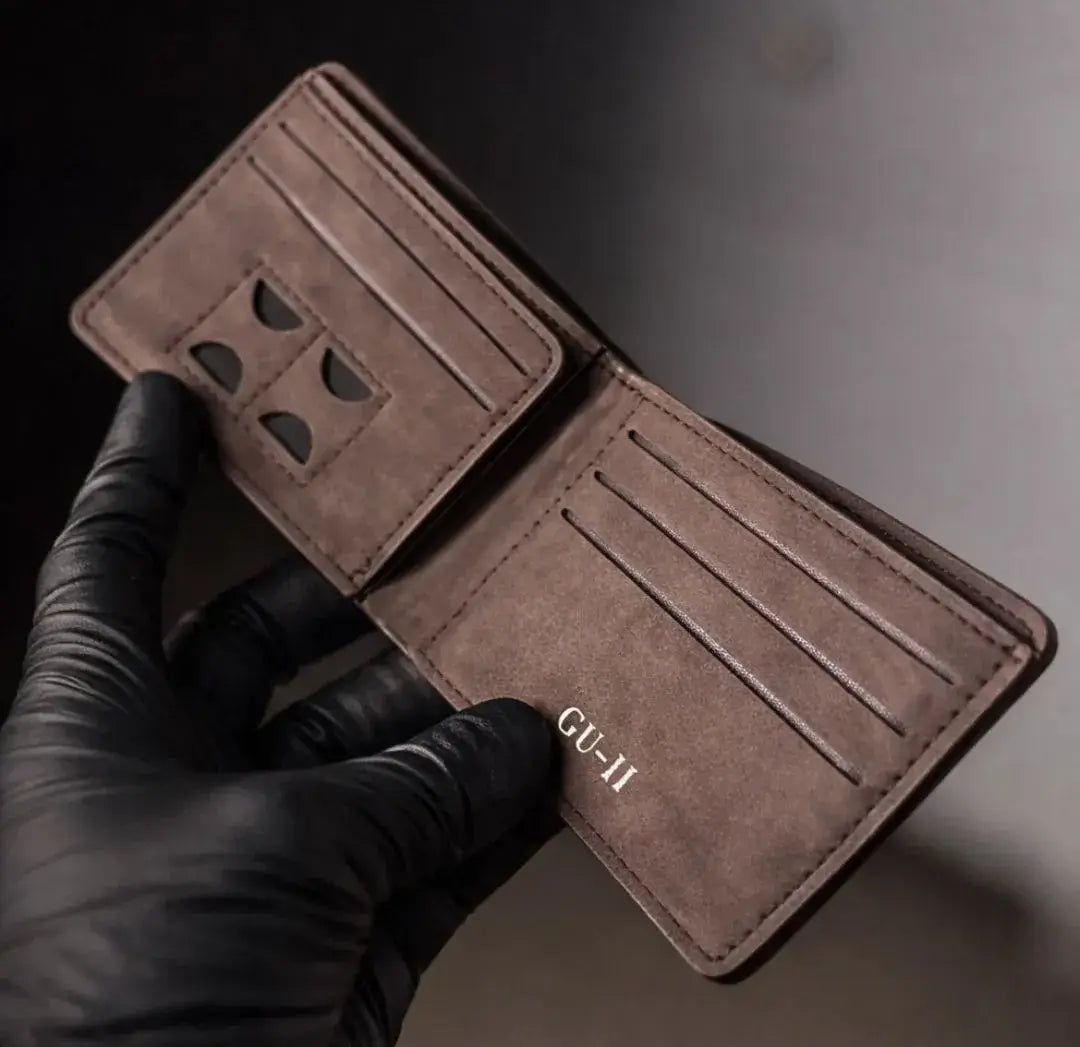 Men's Leather WalletLeather Wallet for Men Slim Matte Finish Wallet