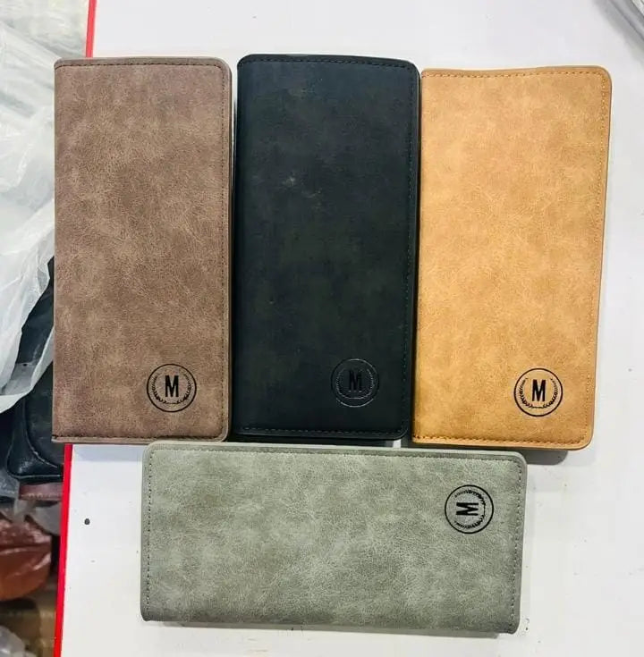 Premium Long M-Wallet - Faux Leather