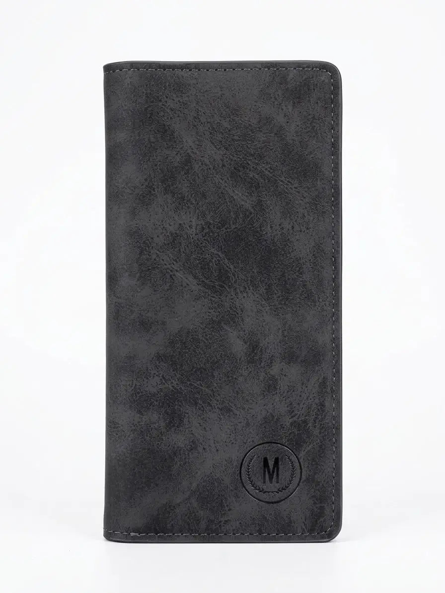 Premium Long M-Wallet - Faux Leather