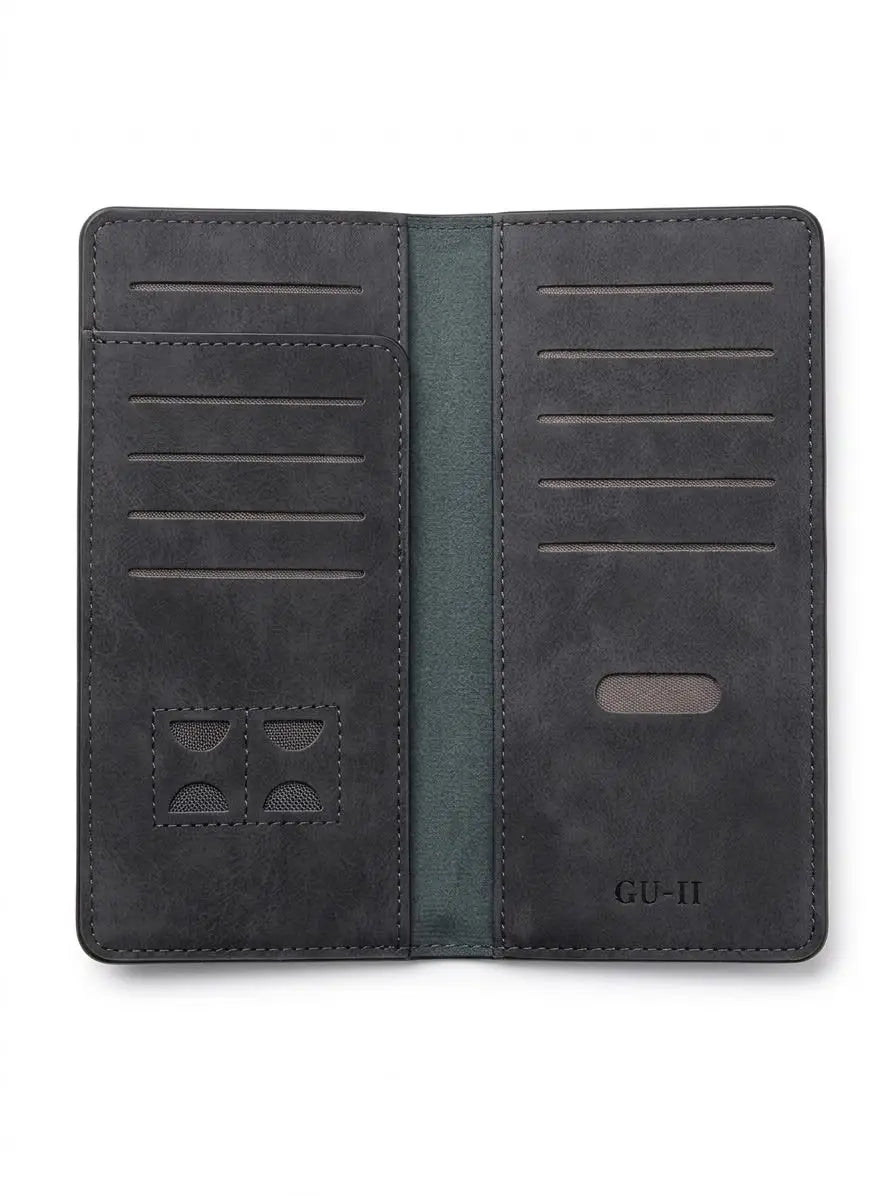 Premium Long M-Wallet - Faux Leather