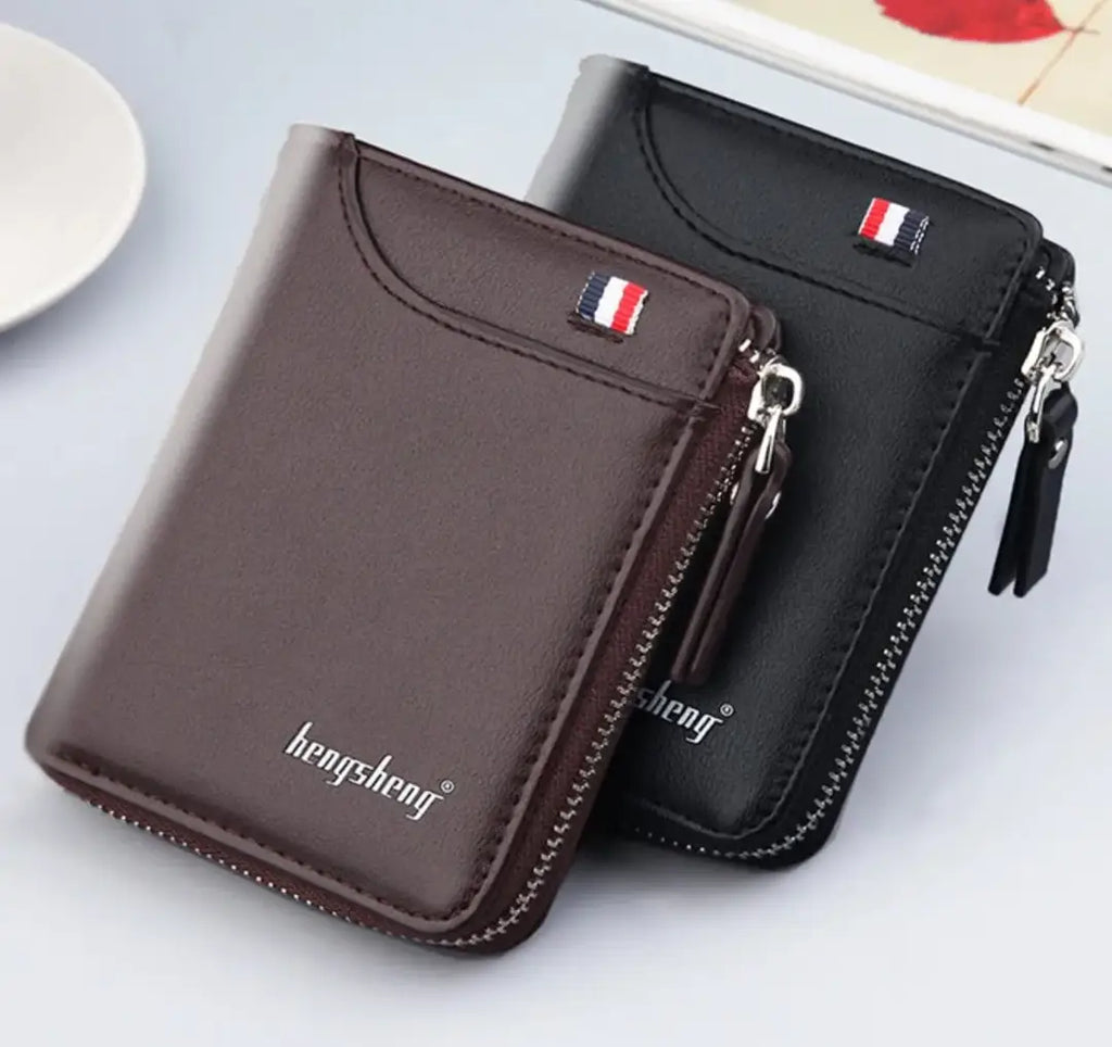 Leather Decent Smart and Long lasting Brown wallet for men