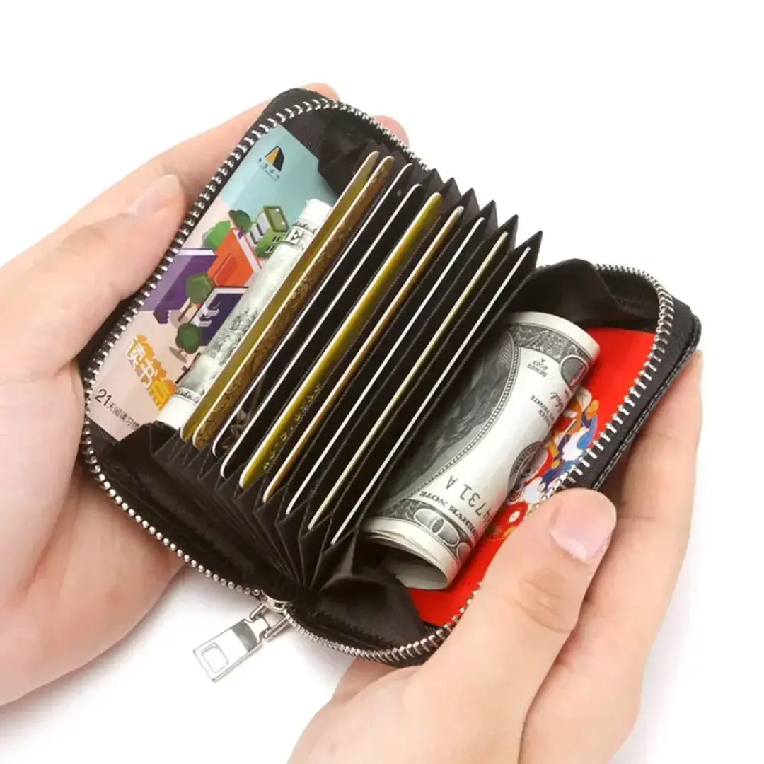 Leather Decent Smart and Long lasting Brown wallet for men