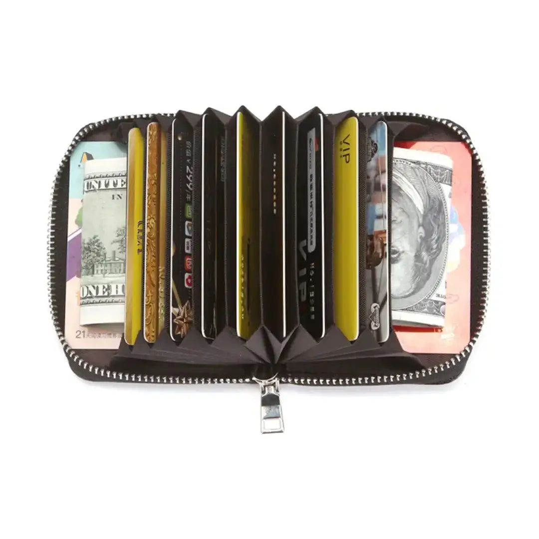 Leather Decent Smart and Long lasting Brown wallet for men