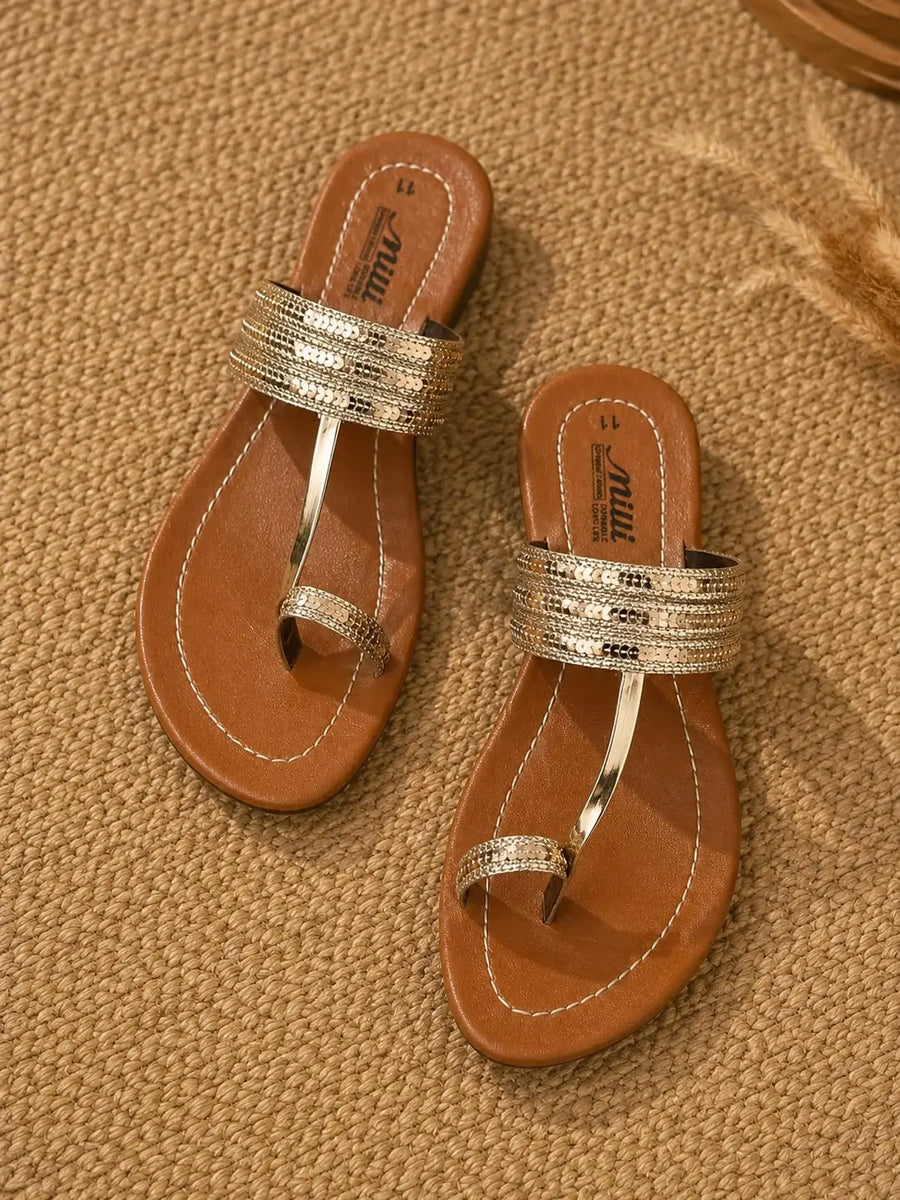 Women's Cork Formal Slippers