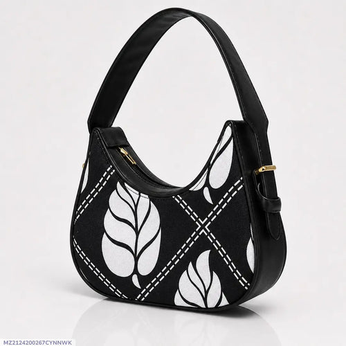 Floral Hobo Bag Canvas Adjustable Handle