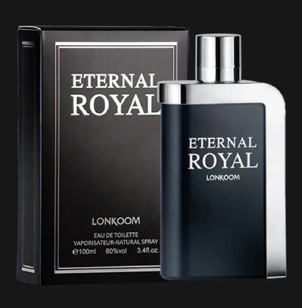 Lonkoom Eternal Royal Perfume For Men 100Ml Black