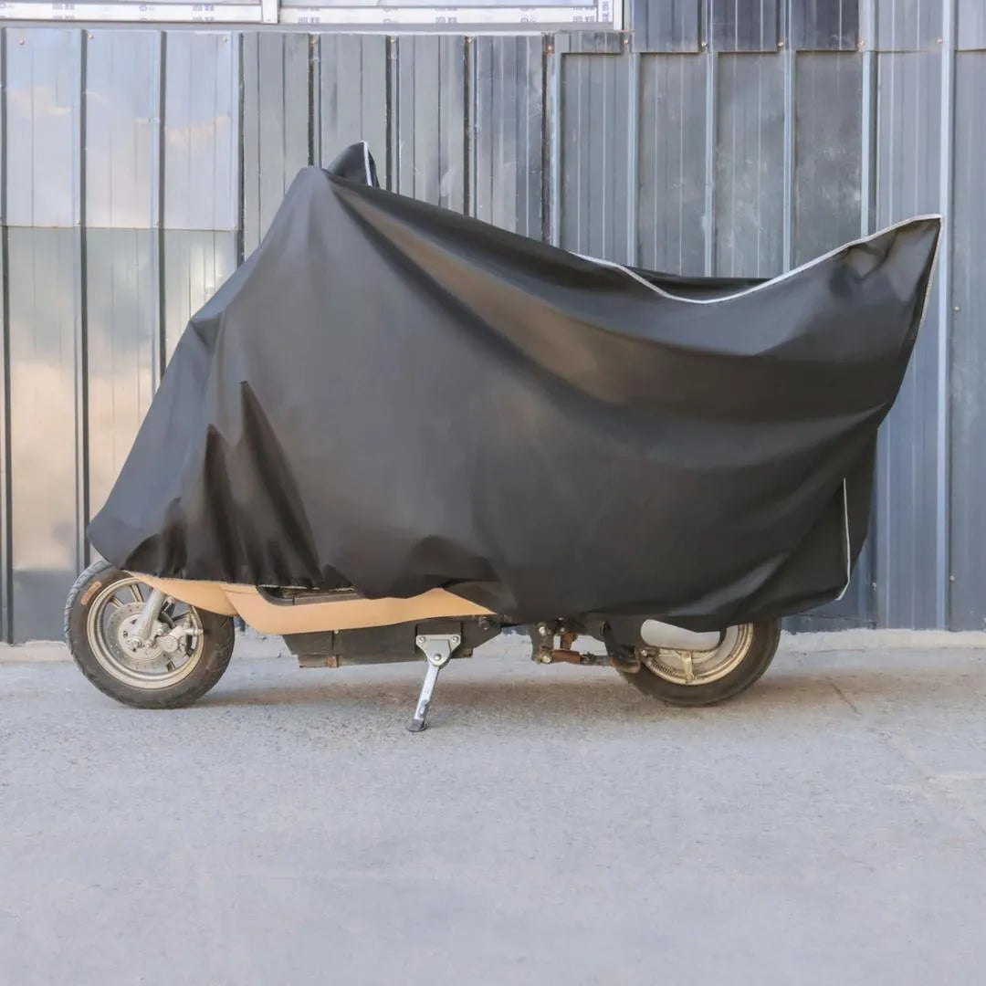 Waterproof Bike Cover Black Parachute Material