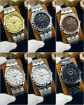 Men's Multicolor Chain Strap Watch 10mm Round
