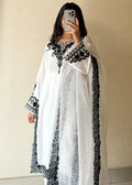 White Organza Embroidered 3Pcs Women Suit