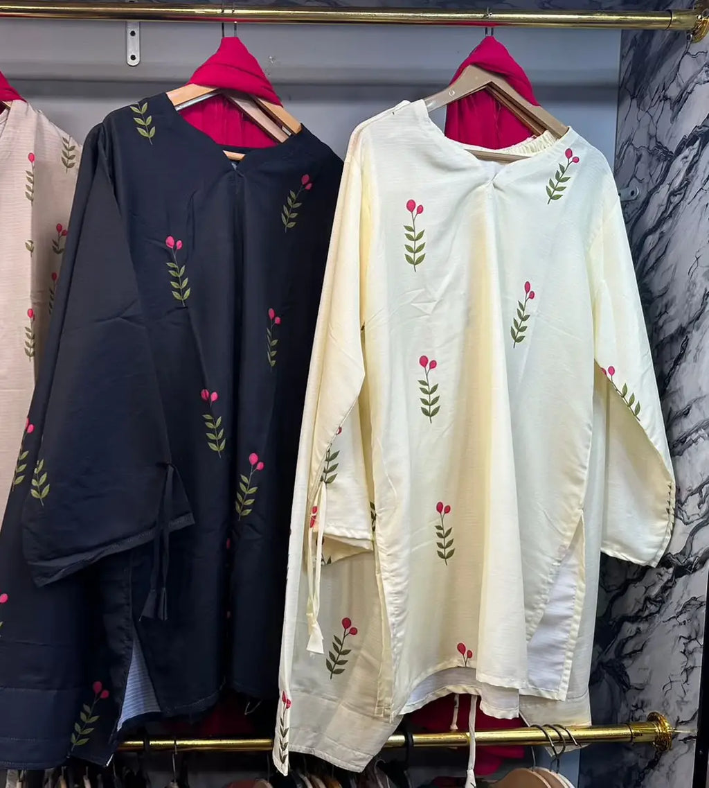 3 Pcs Women's Stitched Lawn Digital Print Suit