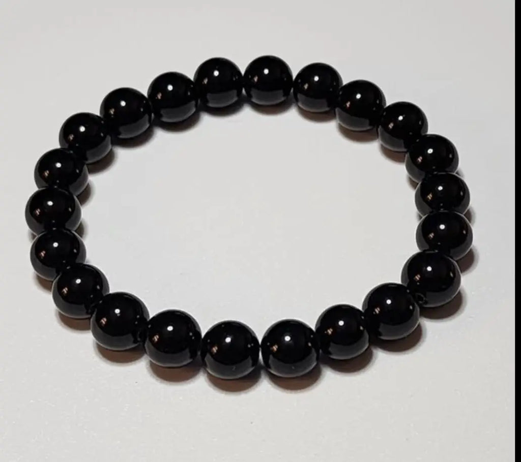1 Pc Pearl Stone Aluminium Plated Pearl Men's Bracelet