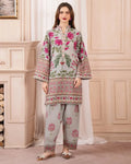 Stylish Printed Suit - 2 Pcs Shirt and Trouser for Women